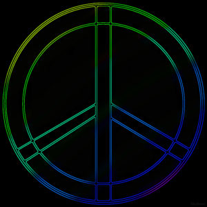 Peace Neon Peace IdeaJones