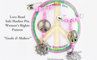 Love Bead Safe Harbor Pin Project: Moving Forward